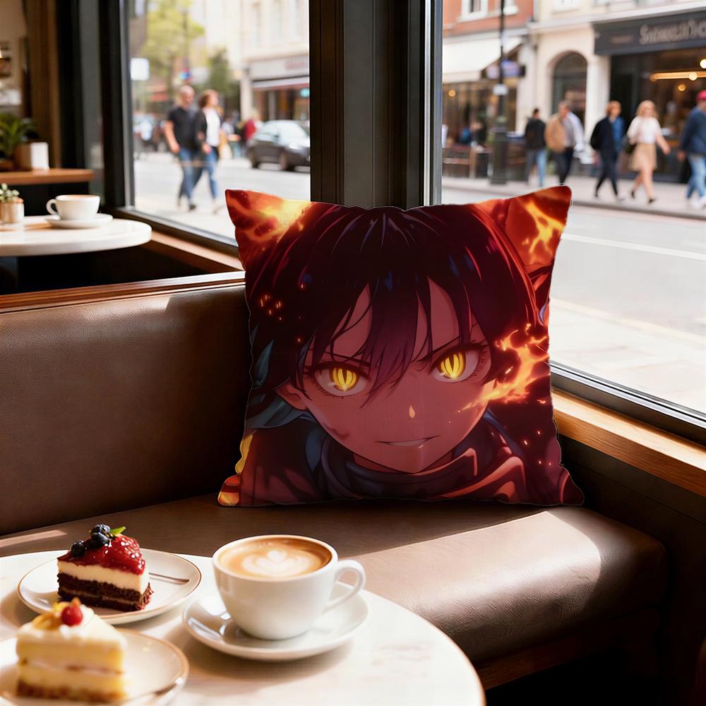 Anime Fire Force Cushion Cover Decorative Cushions Covers Cover Sofa x Pillow Piece x x Pillowcase