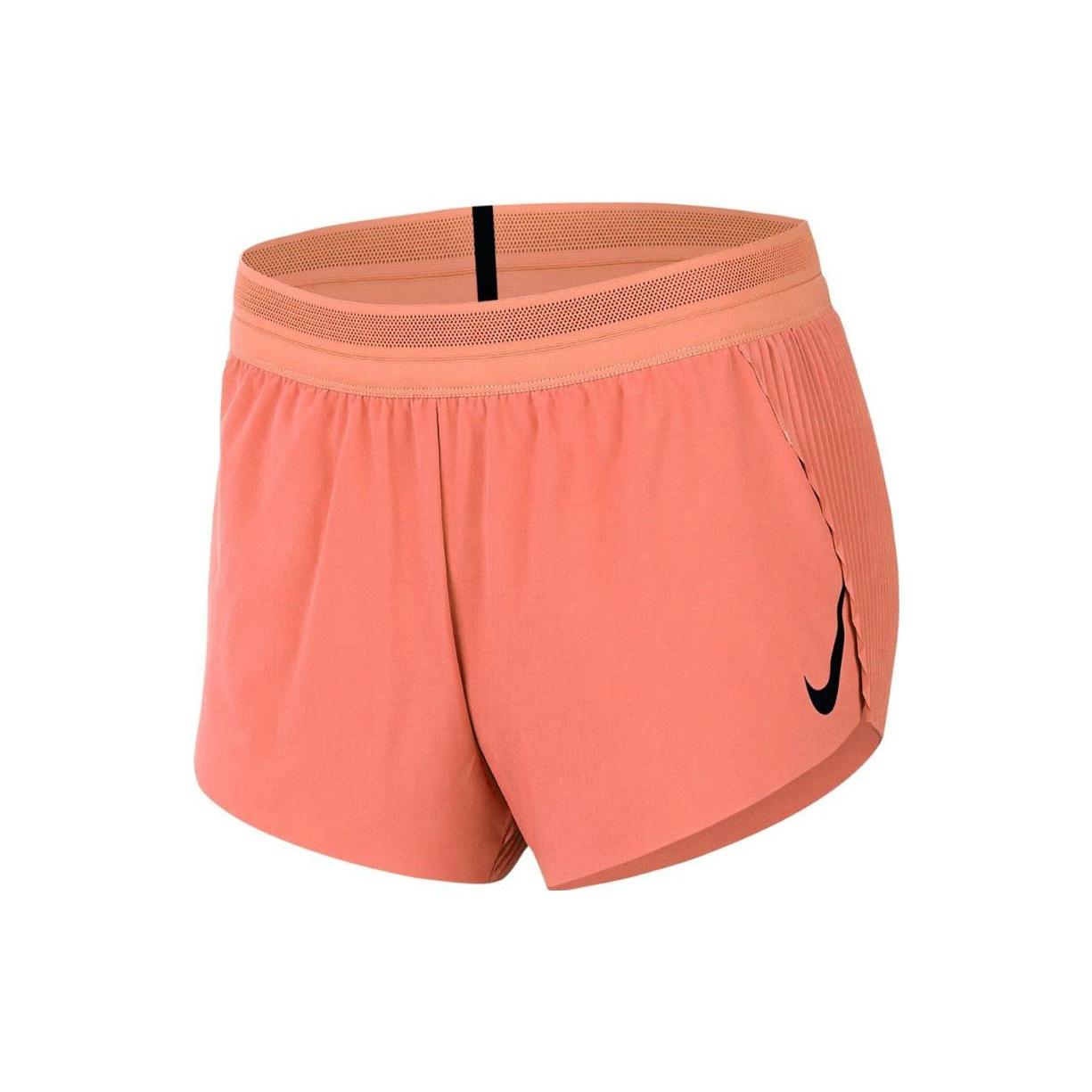 

New Nike Casual Shorts Women s Bright Orange CJ2366-854 XS