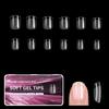Gel Nail Tips Pre filed Almond/Stilettos/Square/Coffin Nail Tips Full Cover Nail Tips Press On Nail Artificial Fake Nail