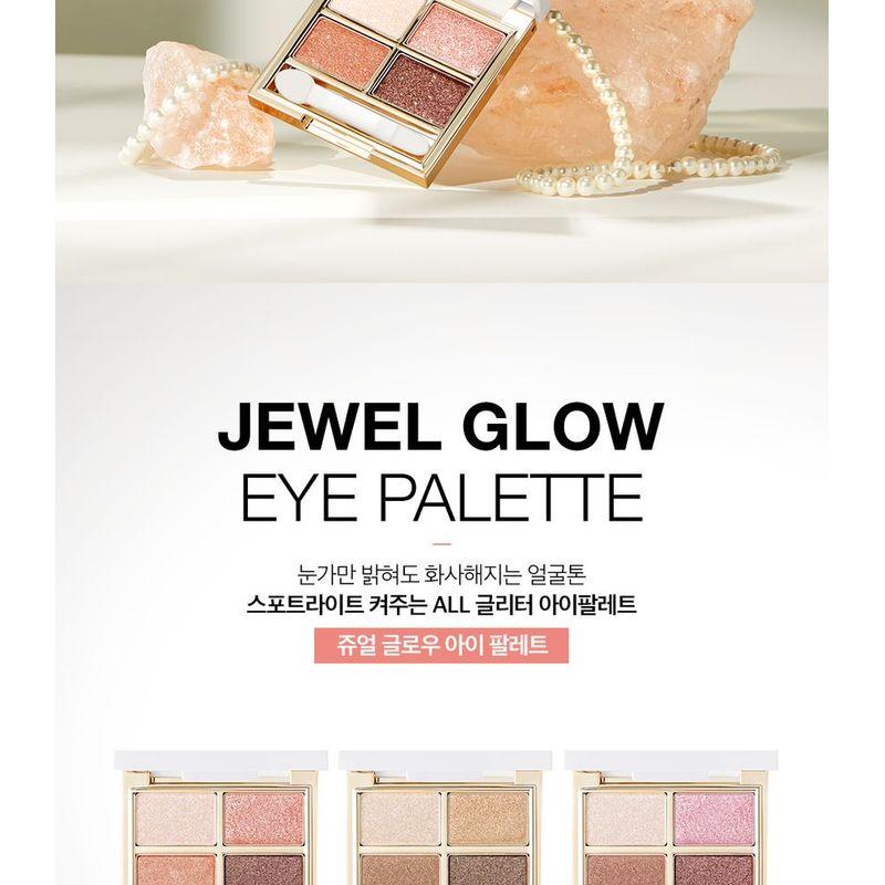 VDIVOV - Jewel Glow Eye Palette - 3 Colors