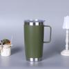 20oz Multicolor Double-Wall 304 Stainless Steel Car Thermos with Lid