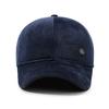 Autumn Winter Men's Outdoor Baseball Cap Velvet Thick Ear Protection Cap Cold Warm Middle-Aged and Elderly Cap