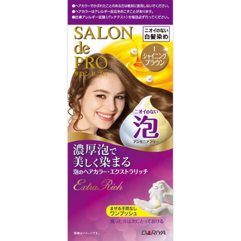 

Salon de Pro Salon de Pro Bubble Краска для волос Extra Rich (для седых волос) 1 Сияющий Коричневый 1