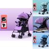 Lightweight Versatile Baby Stroller With Reclining Seat And Easy Folding Design For Comfortable Travel