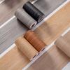 1pc 5mX12cm Thickened Imitation Wood Grain Skirting Wall Stickers, Self-adhesive Living Room Bedroom Wall Corner Decoration