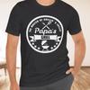 Customizable Papas Grill Master T Shirt Bbq Chef Fathers Day Custom Family Cooking Vintage Comfortable Graphic