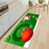 Christmas Kitchen Sand Carpet Doormat Long Floor Mat