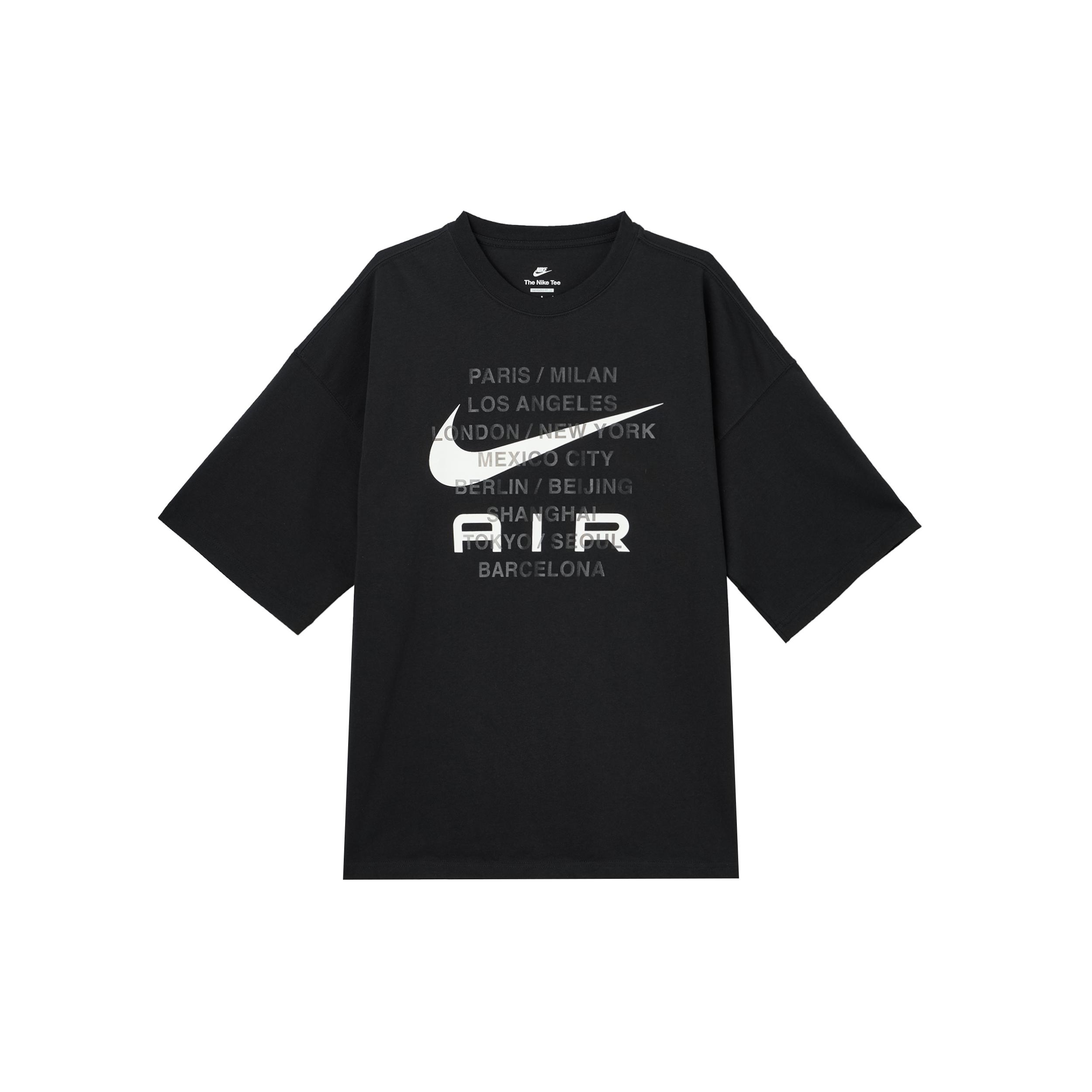 

New Nike Air T Shirts Men s Black FD1250-010 L