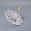 Lace Parasol Elegant Lace Umbrella for Outdoor Party Photo Props Decorative Parasol Lacework Umbrella for Garden