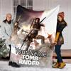Custom Name Tomb Raider Theme Printed Blanket - Perfect for Couch, Bed, Travel & Outdoor Use | Machine Washable, Cozy & Durable.