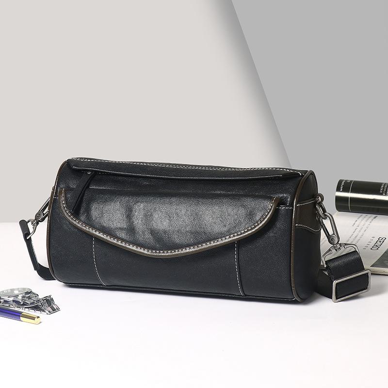 

Мужская сумка Crossbody Bag Senior Sense of Large Capacity Versatile Commuter Bag Niche Leisure Fashion Men s Shoulder Bag