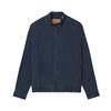 Levis Harrington Col montant Design Simple Couleur Unie Manches Raglan Coupe Ample Veste en Jean Vestes Homme Bleu Foncé 008PJ-0001