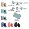 7pcs Foldable Clothes Sorting Bag Waterproof Packing Cubes Simple Design Travel Storage Bag  Shoes