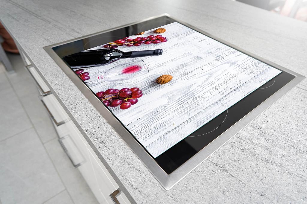 PLANCHE À DÉCOUPER EN VERRE 52x40 RAISIN