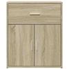 Sideboards 2 pcs. Sonoma Oak 60 x 31 x 70 cm engineered wood