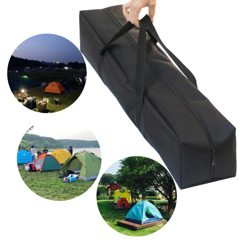 Universal Tent Poles Pack Bag Large Capacity Camping Poles Storage Bag Oxford Tent Bag Storage Bag, Waterproof Tent Bag