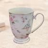 Tea Mugs Cups 180ml300ml Coffee Capacity Gifts Floral Design With Saucer Ornament For Home