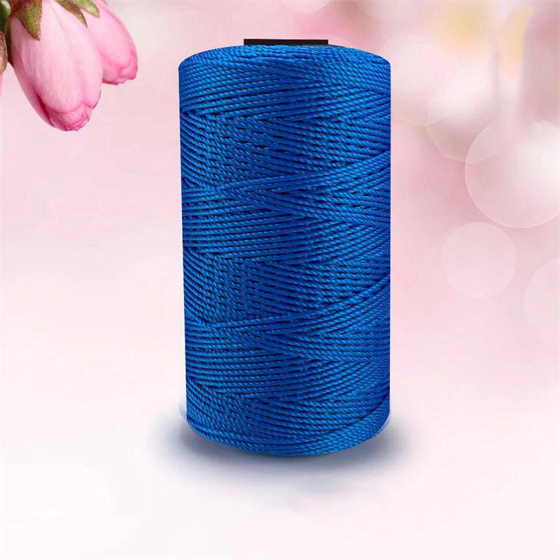 Schnurseil Polypropylen Nähgarn Versorgung handgemachte Handwerker Makramee Schnur DIY Hochzeit Dekor 34 Farben Handwerk gedreht