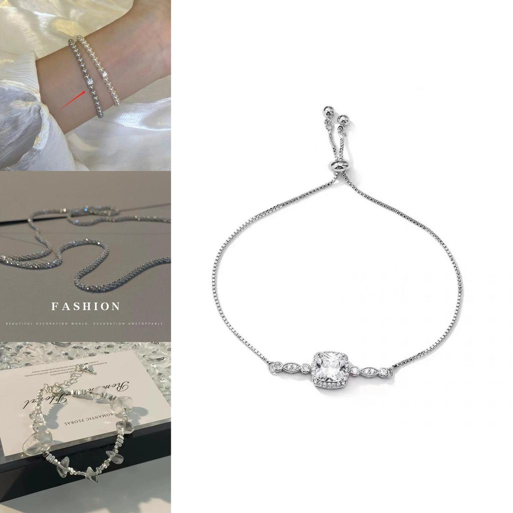 Stylish Geometric Zirconia Bracelet For Women Perfect For Gifting Special Occasions