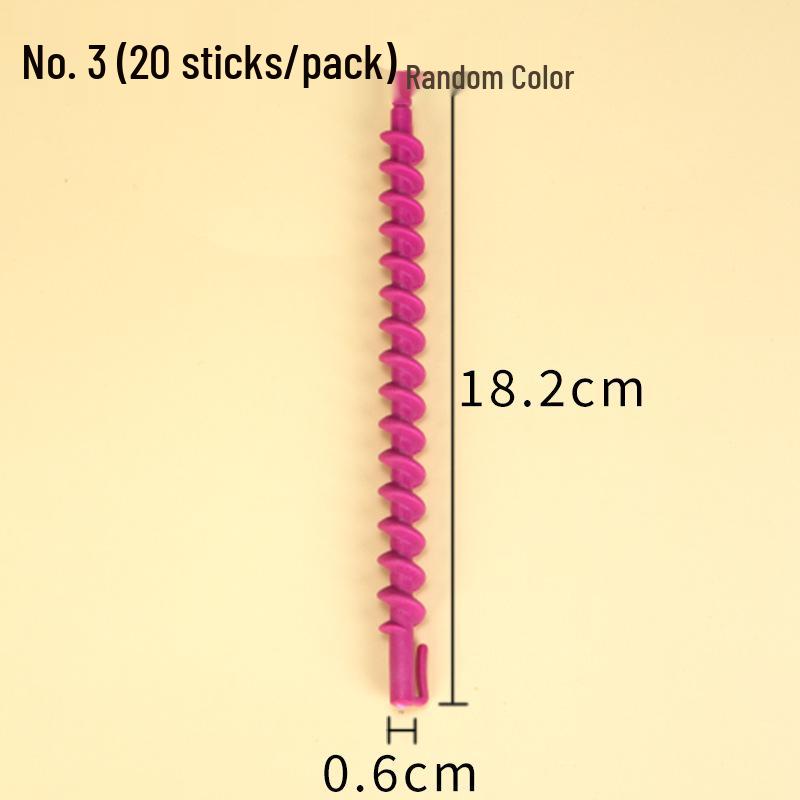 Complete Spiral Perm Kit: Hair Salon Cold Perm Tools & Screw Rod Curling Irons