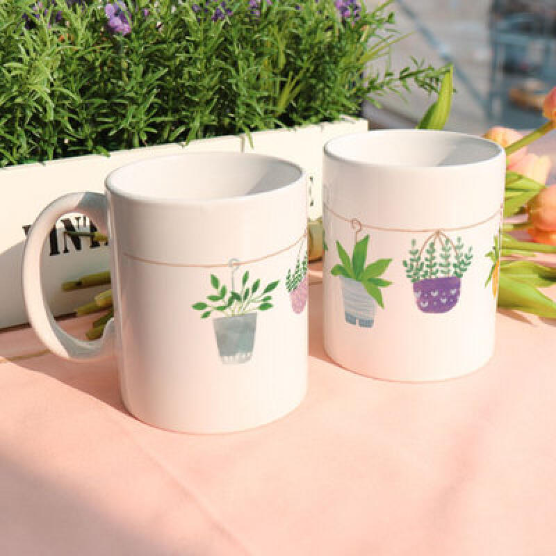 pa431-Design Mug 2p-Baby Magnetic Flower Pots