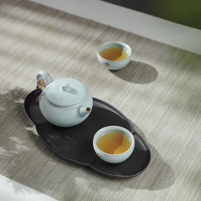 Edenus Ceramic Kung Fu Tea Set - Yunqi A Light Celadon Glaze