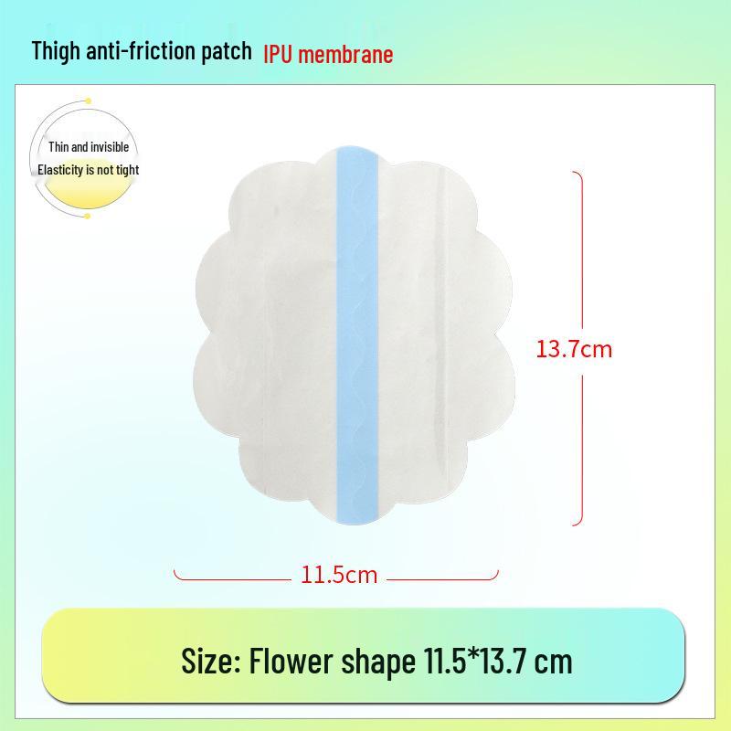 Bing Pai Anti-Chafe Transparent PU Film Stickers: Prevent Thigh & Heel Abrasion, Waterproof & Invisible