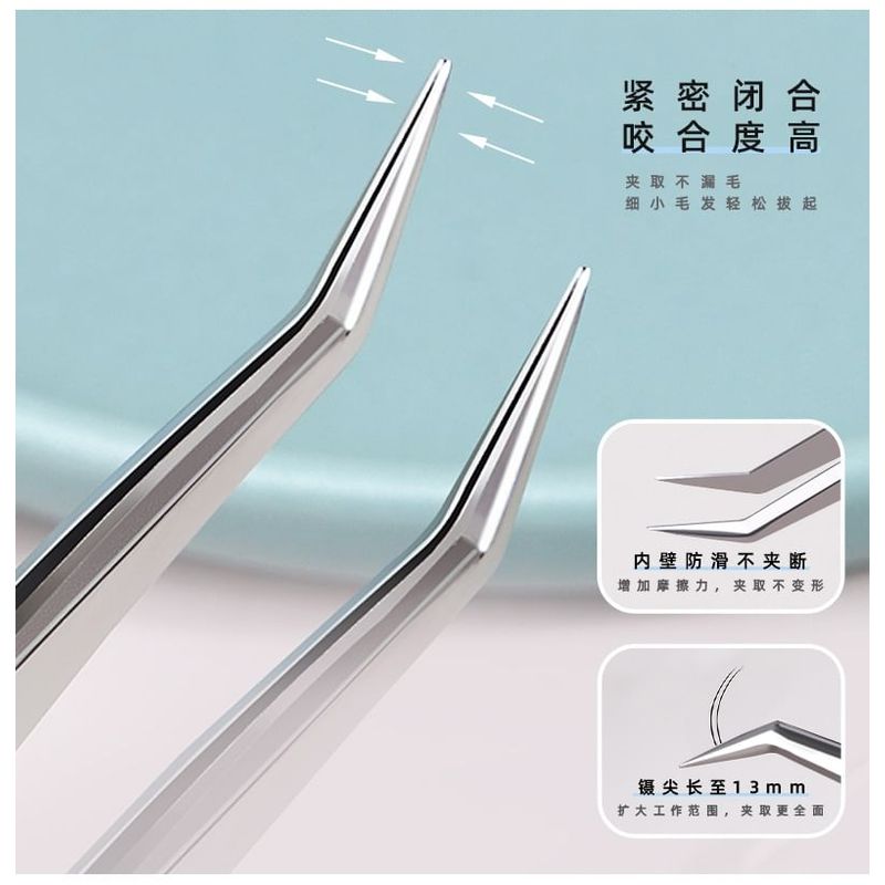 Violeta - Paslanmaz Çelik Kirpik Cımbızı