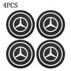 For MERCEDES BENZ AMG W203 W205 W206 W166 X253 C180 X205 PVC Car Coasters Water Cup Slots Non-Slip Mat Water Cup Pad Accessories OX9