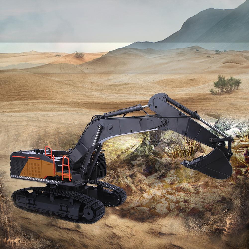 2.4GHz Electronic Excavator Engineering Vehicle Remote Control Truck RC Toy