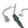 Type-C Connector With Led Card Buckle Direct Pressure Type C Female Socket Suitable For Lamp Conversion Diy Electric Car