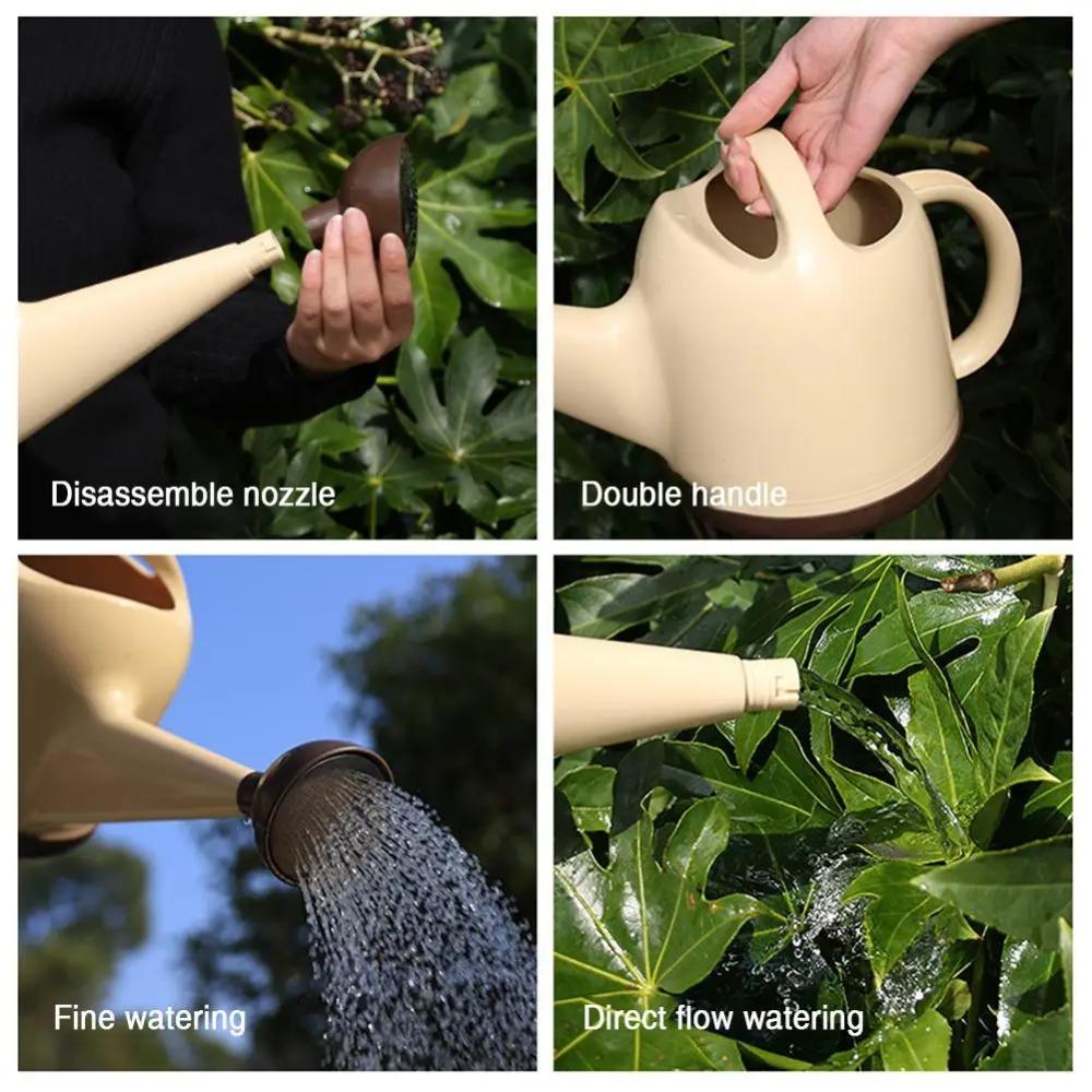 Long Nozzle Watering Pot Thickened Long Spout Kettle Sprinkler 4L Watering Can  Home