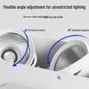 LED Aluminum Square Tube Light - Commercial Spotlight with Super Bright COB Grille Baffle, Single & Double Head Options