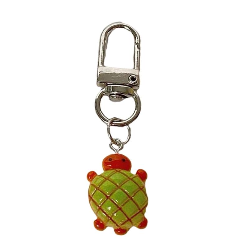 Versatile Pineapple Bun Turtles Phone Charm Charming Turtles Phone Chain Accessory with Pineapple Bun for Adults