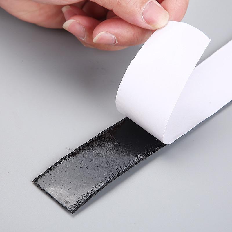 Dobbeltsidig borrelås-klebebånd for skjermdørgardiner