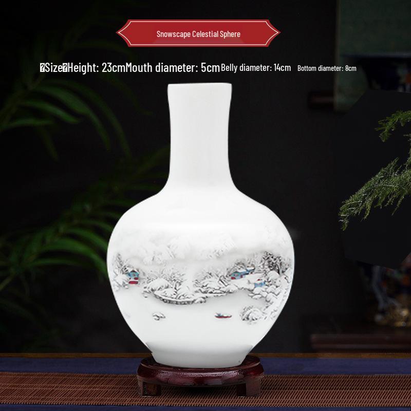 Jingdezhen Ceramic Vases - Chinese Home Decor for TV Cabinets & Shelves
