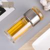 SX Double-Wall Glass Tea Infuser Bottle