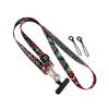 Retro Totem Pattern Crossbody Cell Phone Lanyard Adjustable Hanging Neck Mobile Phone Strap Pendant With Universal Card Gasket