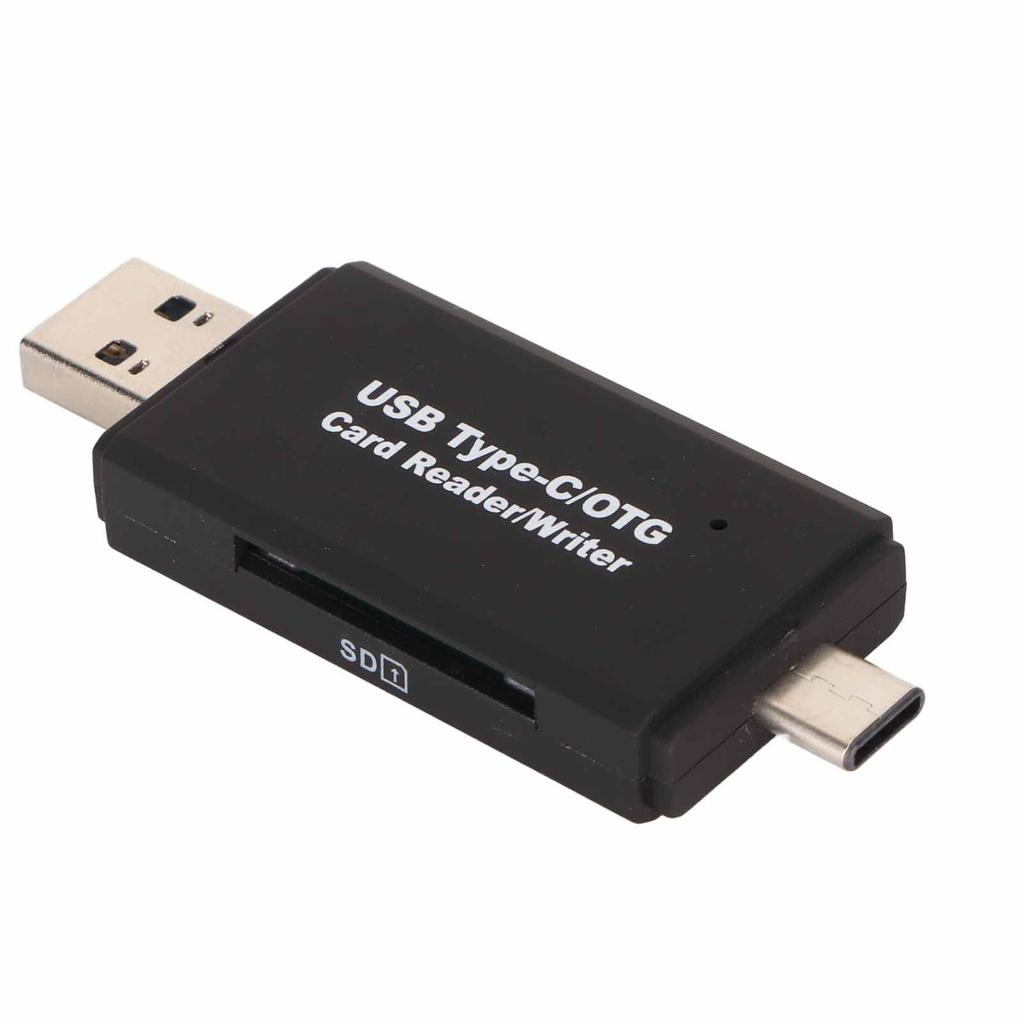 USB C Memory Card Reader Professional Plug and Play OTG USB 3.0 Storage Card Reader Writer for Computer Cell Phone