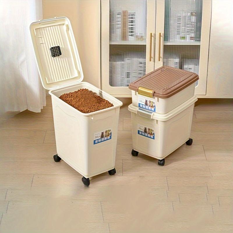 Baisher 40lbs Large Capacity Pet Food Storage Container - Durable, Sealed & Moisture-Proof for Dog and Cat Food