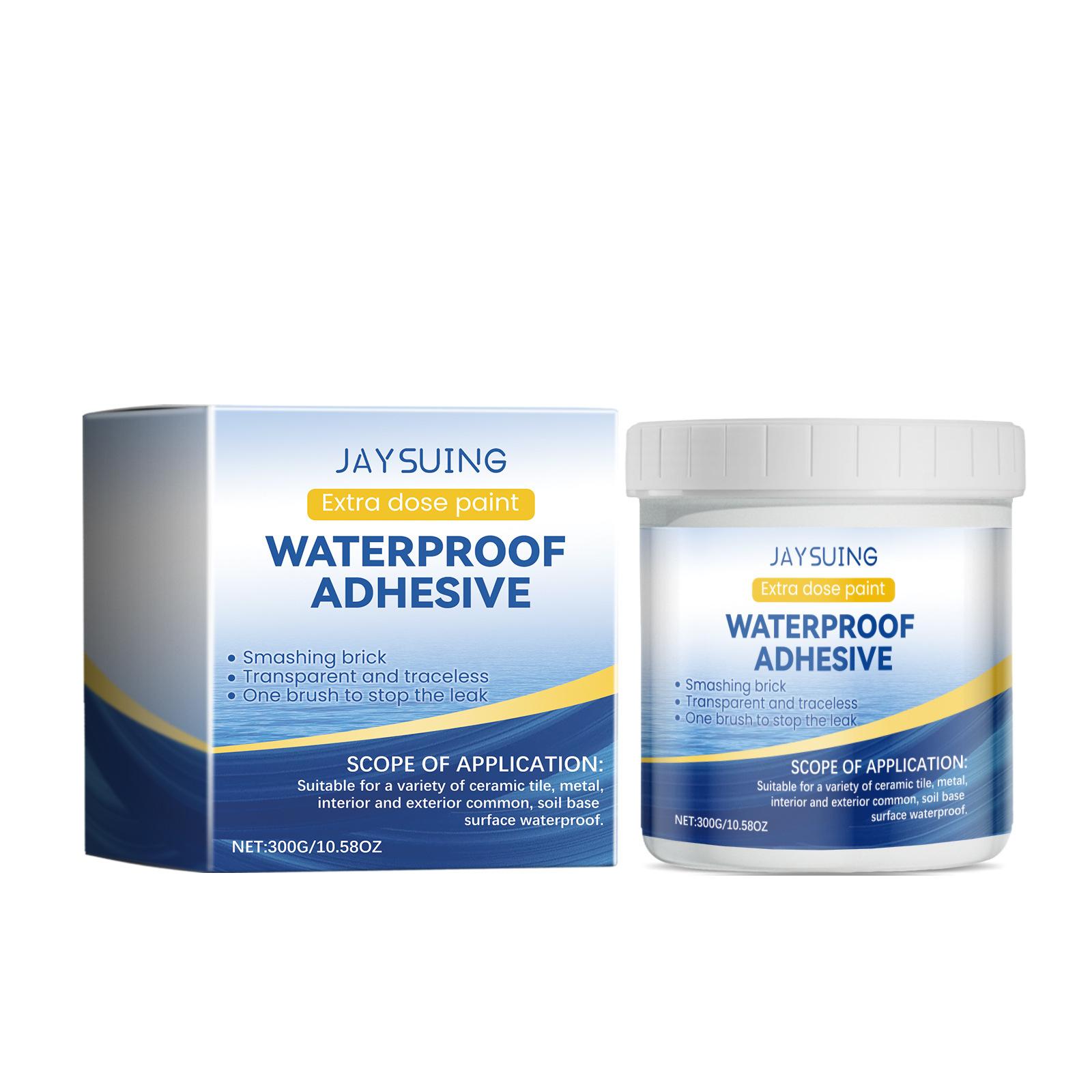 

Jaysuing Waterproof Coating Sealant Agent Transparent Invisible Paste Glue Roof Leak-Free Toilet Restore Bathroom Antileak Glue