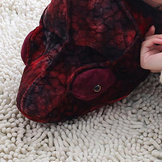 Meticulous Workmanship Decorative Exquisite Simulated Chameleon Stuffed Plush Doll