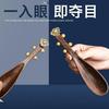 Ebony Wood Pipa Teaspoon Kong Fu Teaware Household Tea Brewing Tools Creative Tea Ceremony Spare Parts Solid Wood Tea Spatula