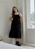 Anoetic Apron Cancan Dress_Black