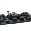 Black Jewelry Display Stand for Pendants, Necklaces, Bracelets, and Jade.