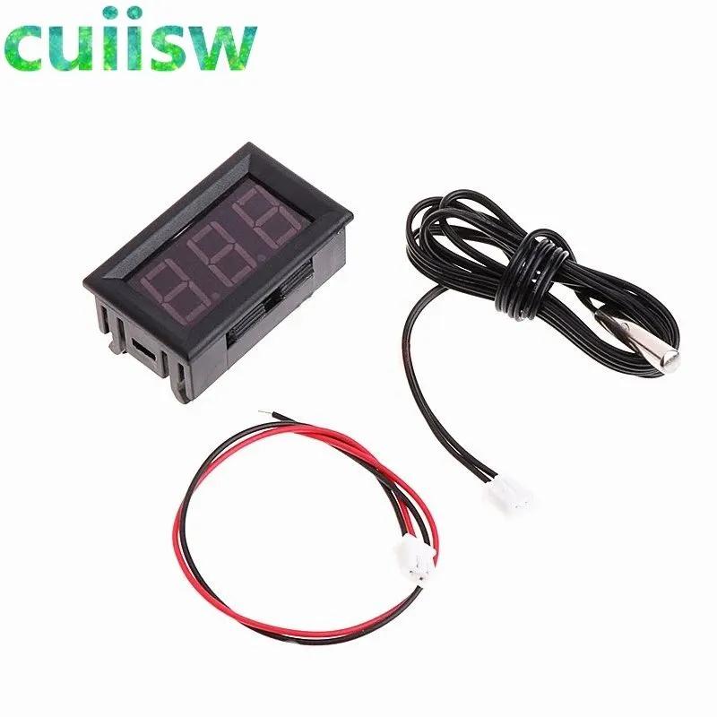 Universal thermometer digital electronic DC 5-12 V with remote sensor