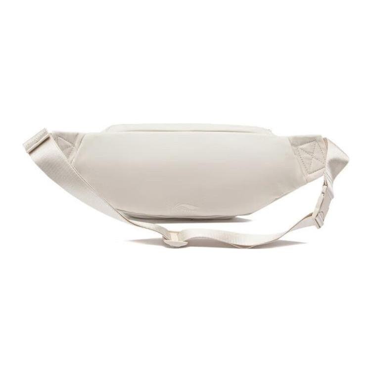 New LiNing Sports Life Collection Polyamide One Shoulder Crossbody Fanny Pack Regular Women's White ABLT054-2