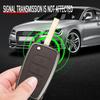 Zinc Alloy+Pu Leather Car Key Case For Hyundai Sonata Santa Fe Tucson Elantra Ix35 Ix45 Flip Remote Key Full Cover Holder Shell