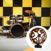 Hi Hat Tambourine Drum Cymbals Diameter 11.5cm Bell with Metal for Concert Ensemble Kids Adults