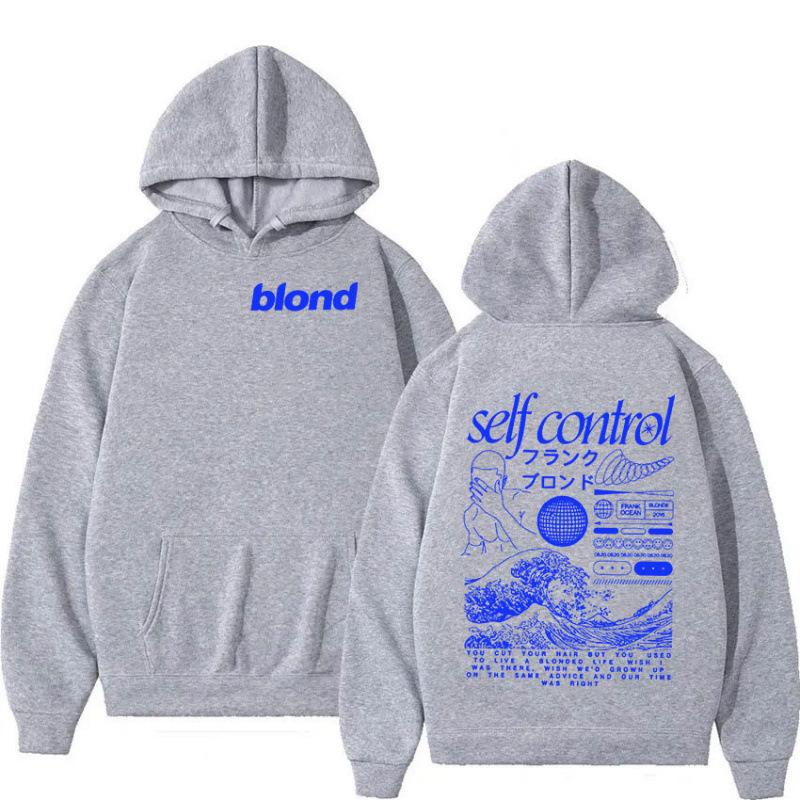 Hip Hop Rapper Frank Print Pullover Hoodie Men&#
